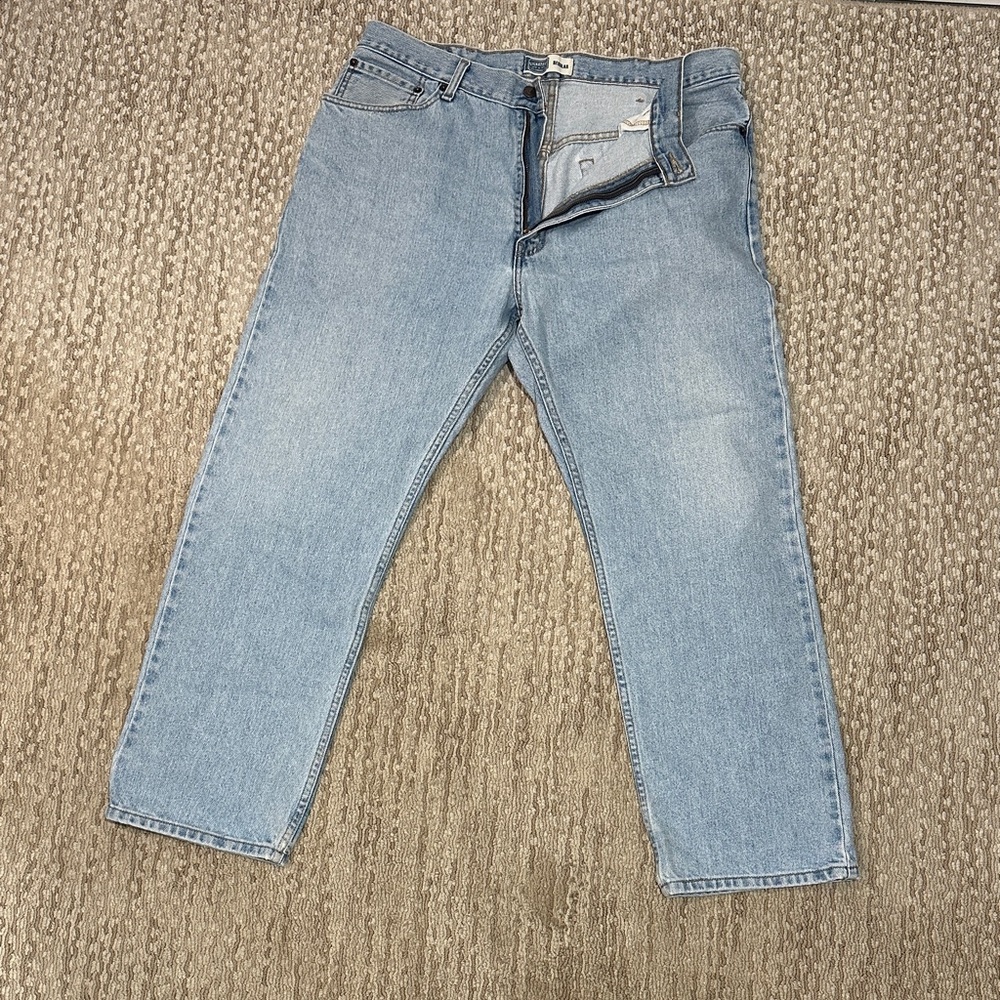 Levi's Signature Men's Classic Light Blue Straight Jeans (345)